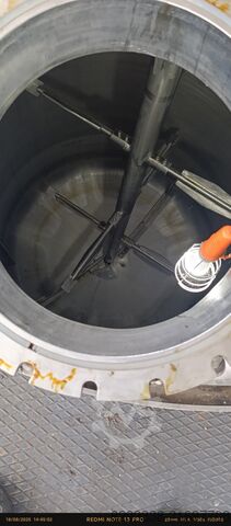 Pressure vessel CHEMICAL PRODUCTION PLANT/REACTORS STAINLESS STEEL SYSTEM WITH RECIPES