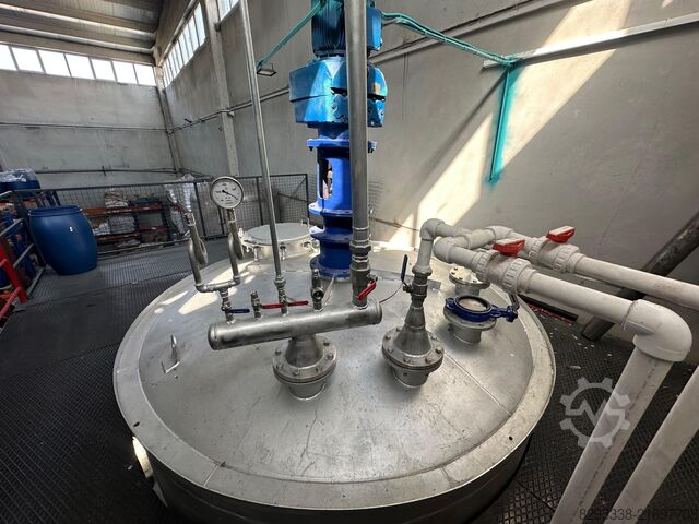 Pressure vessel CHEMICAL PRODUCTION PLANT/REACTORS STAINLESS STEEL SYSTEM WITH RECIPES
