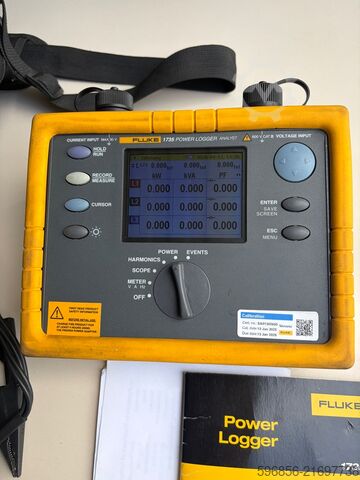 Fluke 1735 Leistungsmessgerät Fluke 1735 power logger Fluke 1735 power logger