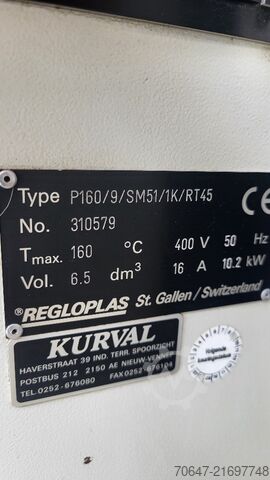 Temperature control unit 9.6 kW - 2 units Regloplas P160/9/SG51/1K/RT45