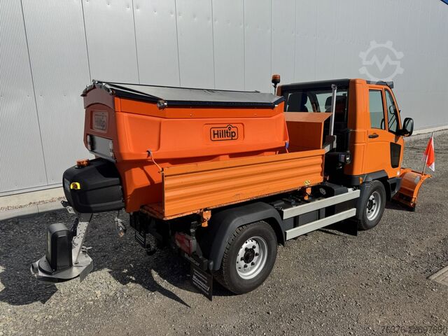 Transporter mit Kipper MULTICAR M27 C  comp. 4x4 opt. Schneeschild + Silostreuer