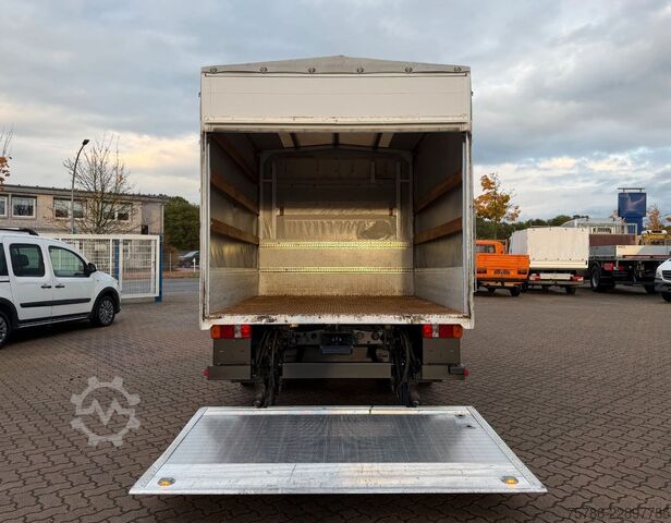 Curtain sider van MERCEDES-BENZ Vario 614 D DoKa PP/ DPF/ LBW 1.0t/ AHK/ Org. KM