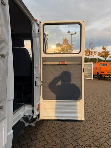 Curtain sider van MERCEDES-BENZ Vario 614 D DoKa PP/ DPF/ LBW 1.0t/ AHK/ Org. KM