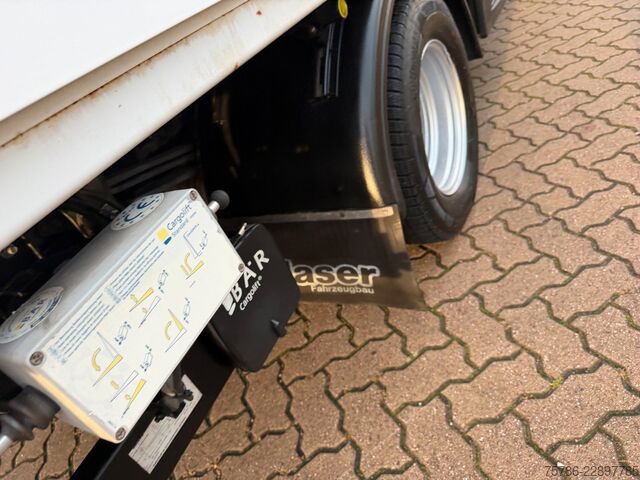 Curtain sider van MERCEDES-BENZ Vario 614 D DoKa PP/ DPF/ LBW 1.0t/ AHK/ Org. KM