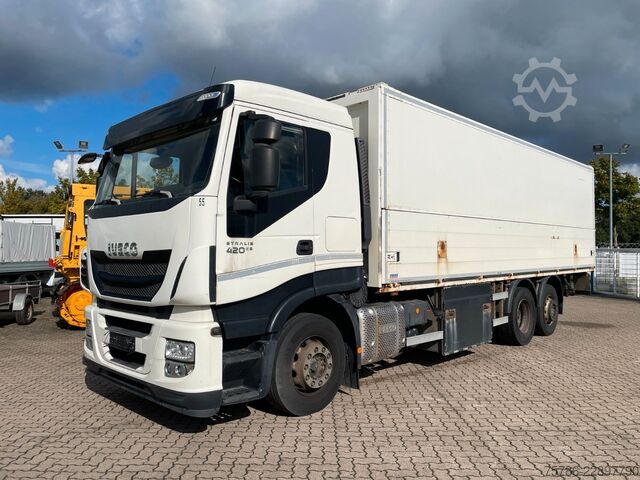 Beverage truck IVECO Stralis AS260/ 8m Ewers Aufbau/ AC/ LBW 2.5t