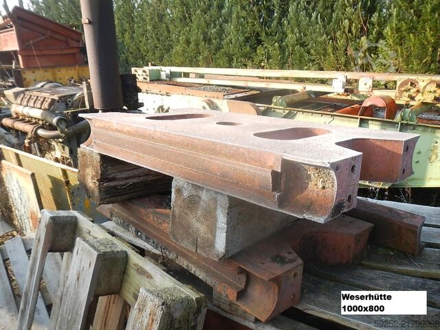 Crushing equipment Weserhütte 1000 x 800