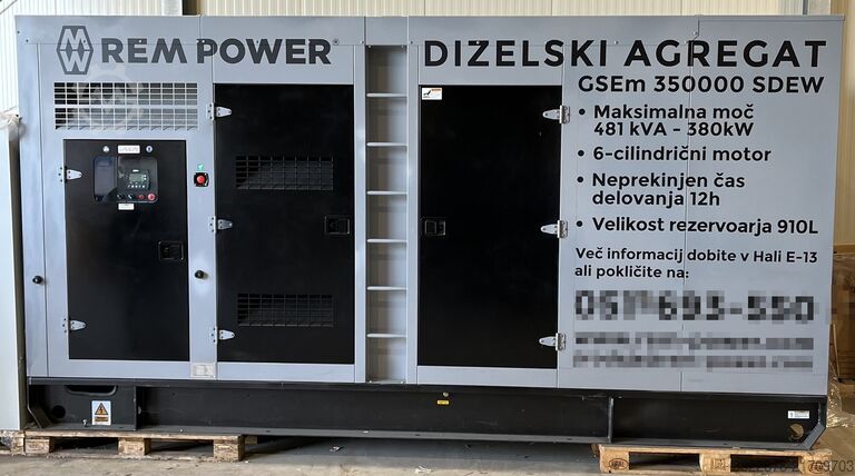 Diesel generator REM Power GSEm 350000