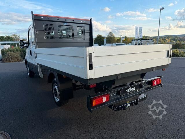 Platform van double cab Iveco Daily 35S14 Doka, Pritsche, Klima, AHK