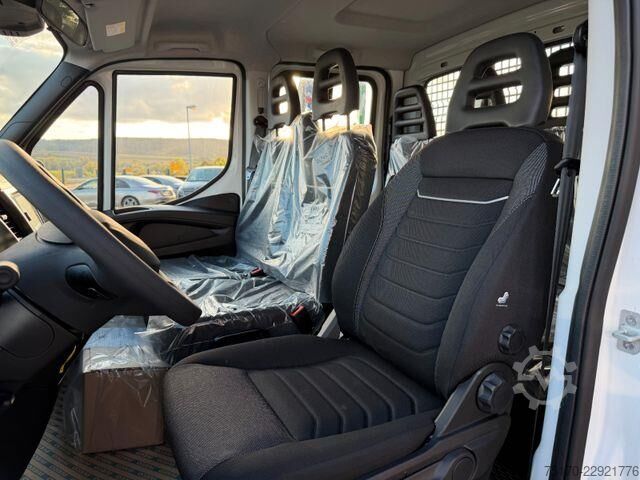 Platform van double cab Iveco Daily 35S14 Doka, Pritsche, Klima, AHK