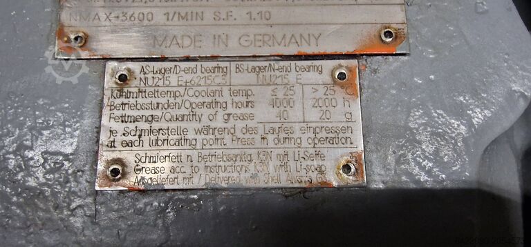 Elektromotor SIEMENS 3 * MOT.1LA8 317-2AC60Z315