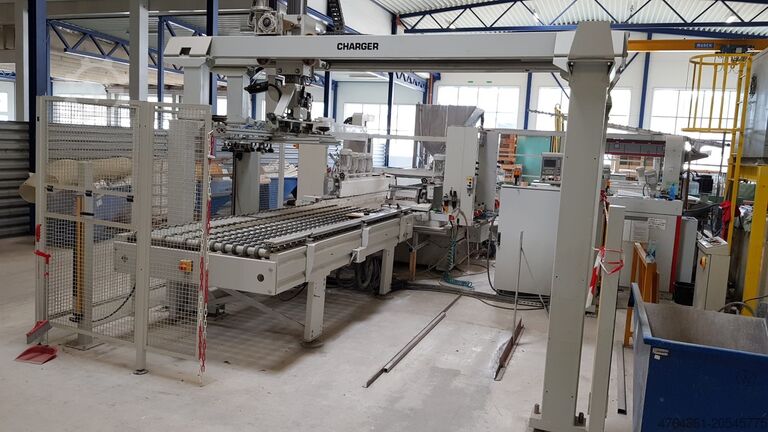 Glass grinding/polishing machine Busetti P4