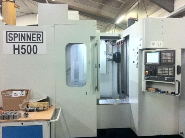 Horizontal machining center Spinner H500-A