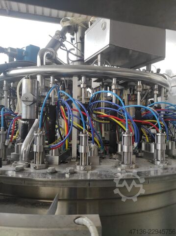 Sekt Monoblock 28 Füllstellen Bertolaso ELETTRA 1400/23 Füller Rinser Naturkoker