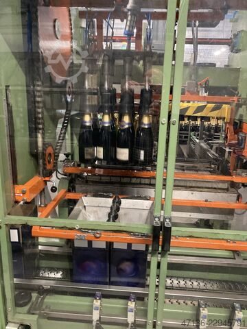 Kartoneinpacker Auffalter Verkleber Wein / Sekt Bortolin 