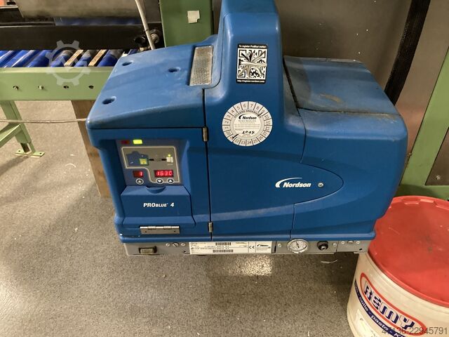 Kartoneinpacker Auffalter Verkleber Wein / Sekt Bortolin 