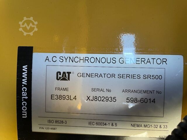 Aggregat Caterpillar DE1400GC - 1400 kVA Standby Generator - DPX-18227