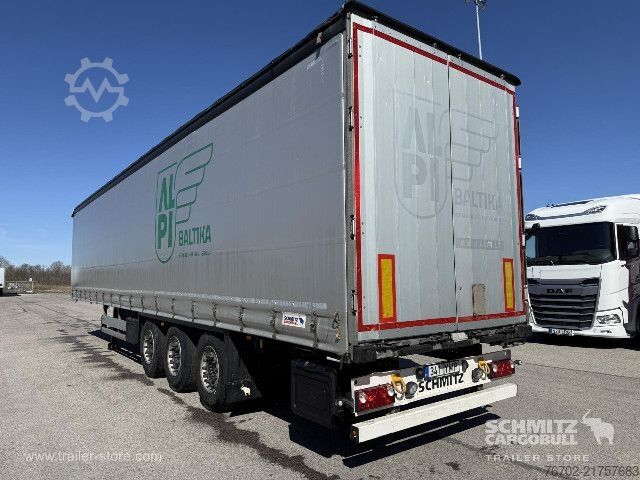 Open semitrailer with tarp Schmitz Cargobull Curtainsider Standard