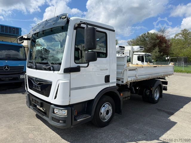 Tipper van MAN TGL 8.180 K Kipper MEILLER 3-Seiten*2 X AHK