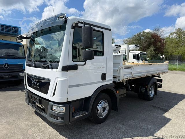 Three-way tipper van MAN TGL 8.180 K Kipper MEILLER 3-Seiten*2 X AHK