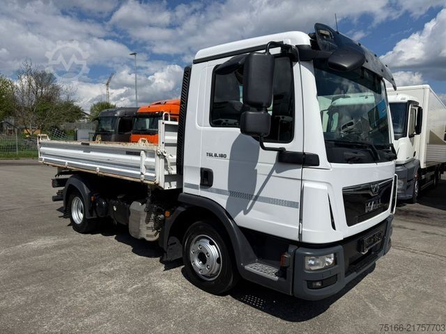 Three-way tipper van MAN TGL 8.180 K Kipper MEILLER 3-Seiten*2 X AHK