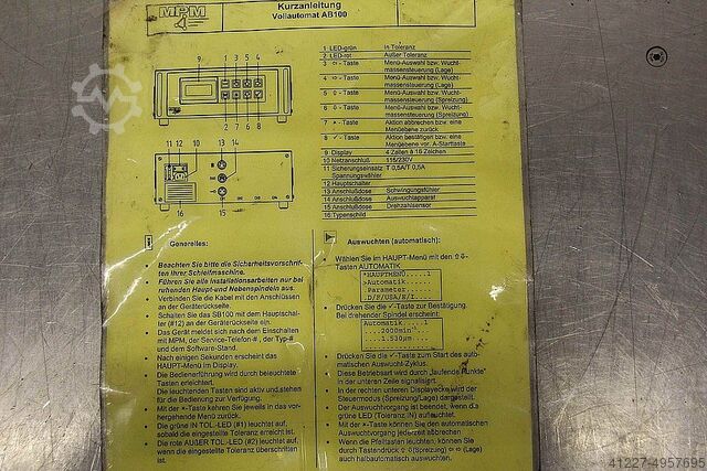Balancing device MPM 3.AB100T.C.M4