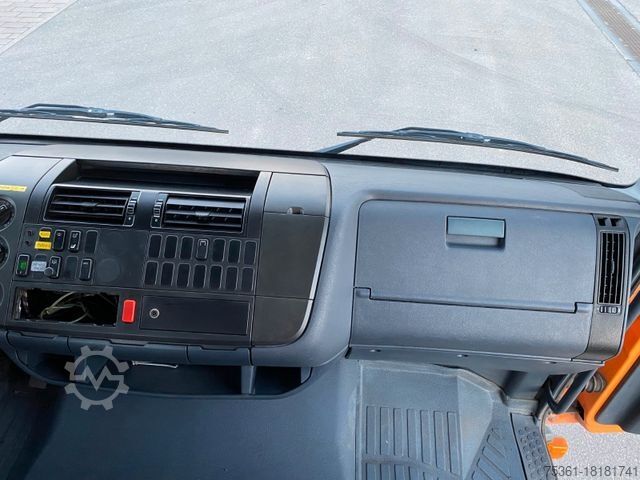 Working platform truck MERCEDES-BENZ Atego 812 BISON stematec TKA 17 Hubarbeitsbühne