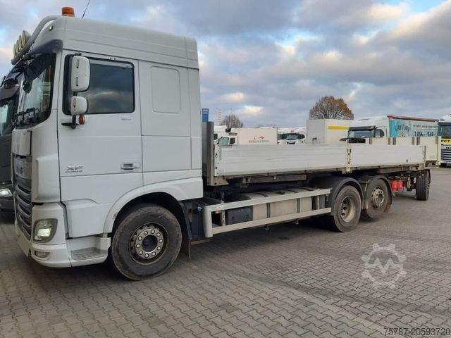 Swap body truck DAF XF 510 BDF, ZF mit Brücks und Hänger+Brücke, ADR