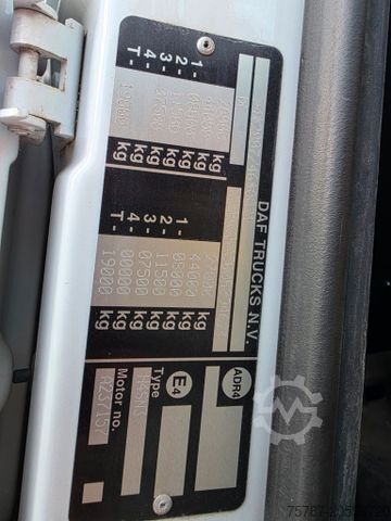 Swap body truck DAF XF 510 BDF, ZF mit Brücks und Hänger+Brücke, ADR