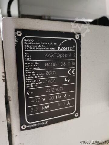 Band Saw - Automatic - Horizontal KASTO POS A 2
