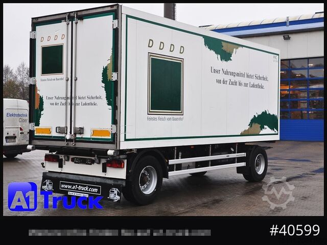 Kühlanhänger SCHMITZ Achwege & Tönjes, Rohrbahn, Fleisch, Schmitz Aufbau