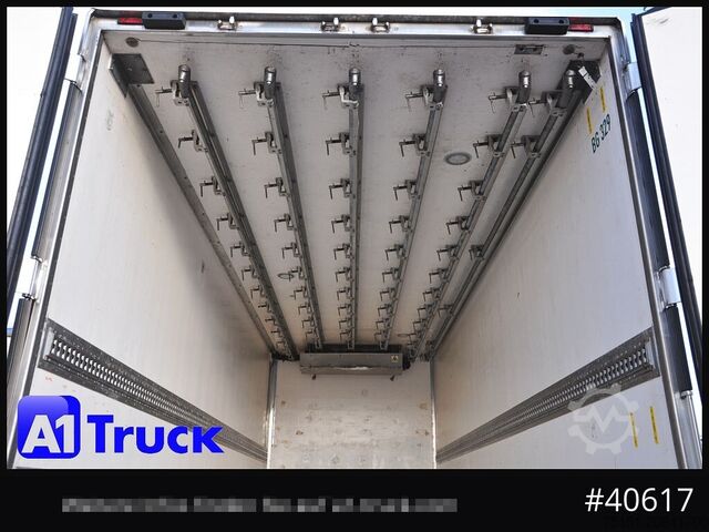 Box trailer KRONE Koffer ISO, stakr isoliert ehemaliger Kühlkoffer, Aluboden