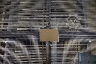 Mezzanine floor, 500 kg/m² load capacity, approx. 2,000 m² Pro Man Stahlbau
