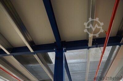 Mezzanine floor, 500 kg/m² load capacity, approx. 2,000 m² Pro Man Stahlbau