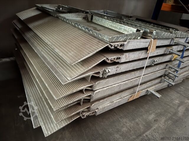 Mobile loading ramps, aluminum Altec mobile Überladebrücken