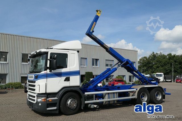 Abrollkipper SCANIA G 440 / R 450, Hyvalift HVL 11094, Retarder, AC