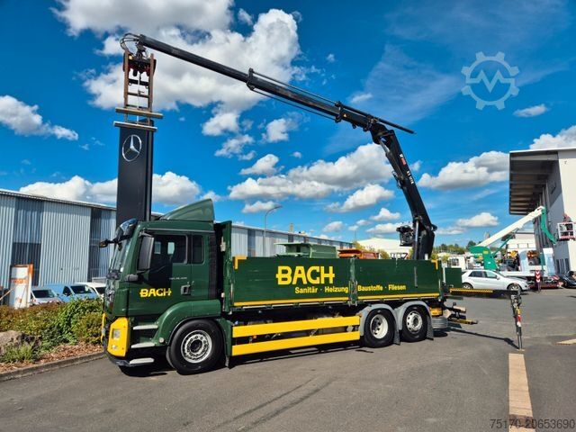 Truck mounted crane MAN TGS 26.420 6x2-4 LL Hiab 177K PRO 2 Stück