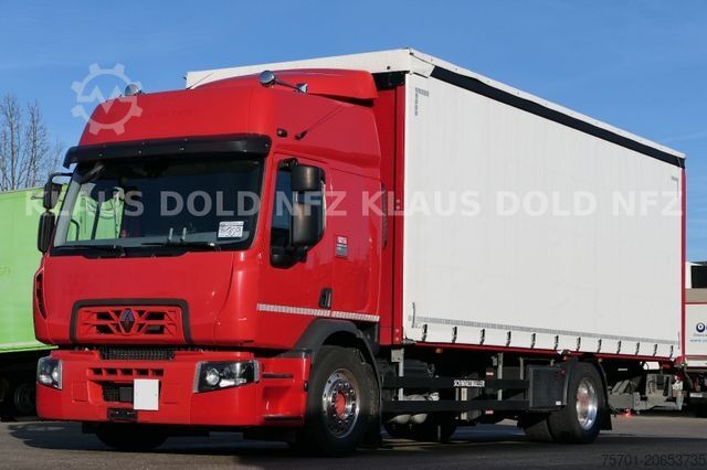 LKW mit Pritsche & Plane RENAULT DWide 18.320 Pritsche Plane Vollluft XL-Tank LBW