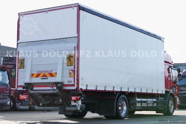 LKW mit Pritsche & Plane RENAULT DWide 18.320 Pritsche Plane Vollluft XL-Tank LBW