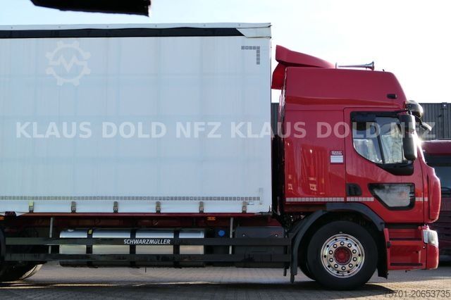 LKW mit Pritsche & Plane RENAULT DWide 18.320 Pritsche Plane Vollluft XL-Tank LBW