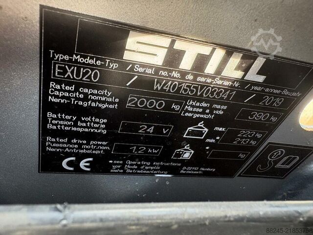 VS-22875 Electric pallet truck Still with 2400mm forks STILL EXU20