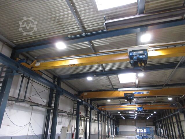 Kranhimmel Kran Hallenkran Spur 12990mm ABUS Hallenkran Brückenkran Kran ELK 5t ELK 5000Kg Funk Portalkran Kran 12990mm