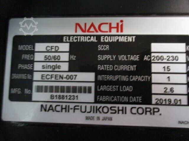 Industrial robot Nachi EZ03V4-02-4525 Wingslicer neu