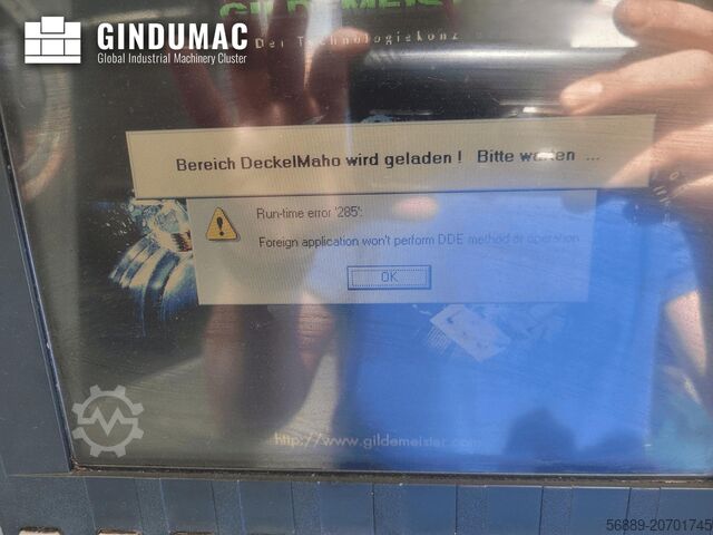 Horizontal-Bearbeitungszentrum DECKEL MAHO DMC 63 H