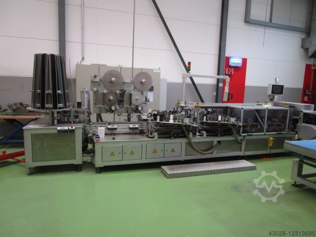 LABELING MACHINE FOR PLASTIC CUPS SCHLEUTER GU 4S 6