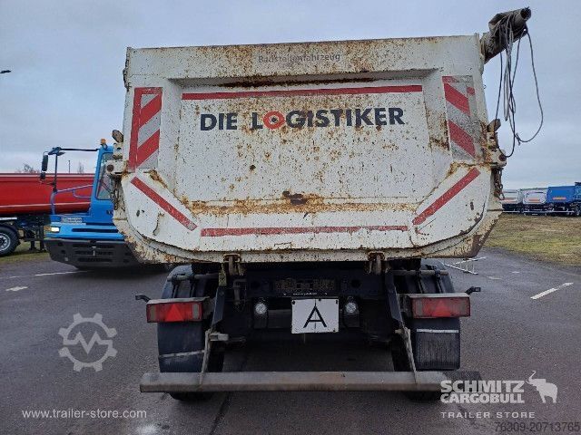Tipper semitrailer Schmitz Cargobull Kipper Stahlrundmulde 24m³