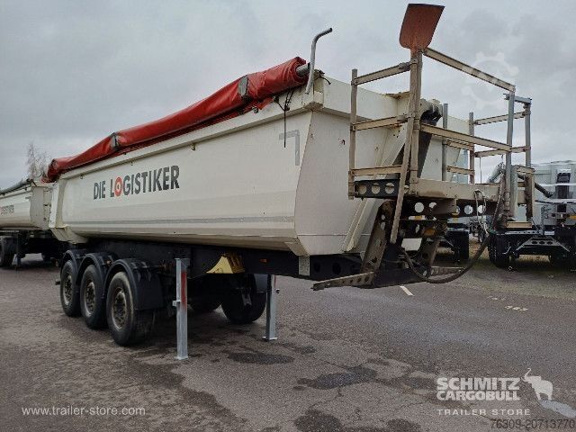 Kipper Auflieger Schmitz Cargobull Kipper Stahlrundmulde 24m³