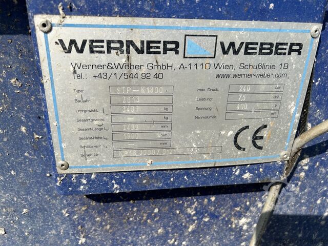 Presscontainer Wener & Weber STP-K1800