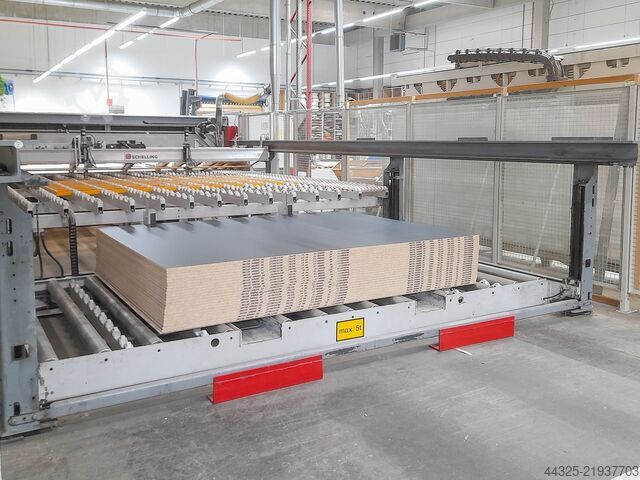 Plattensäge mit automatischer Beschickung SCHELLING FH4-430/580