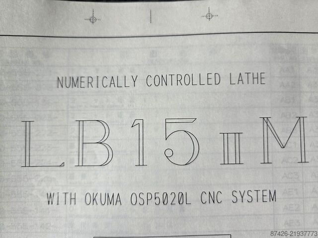 CNC lathe Okuma LB15II-M
