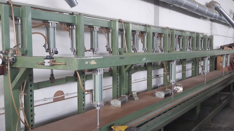 Veneer saw - press combined Scheer 